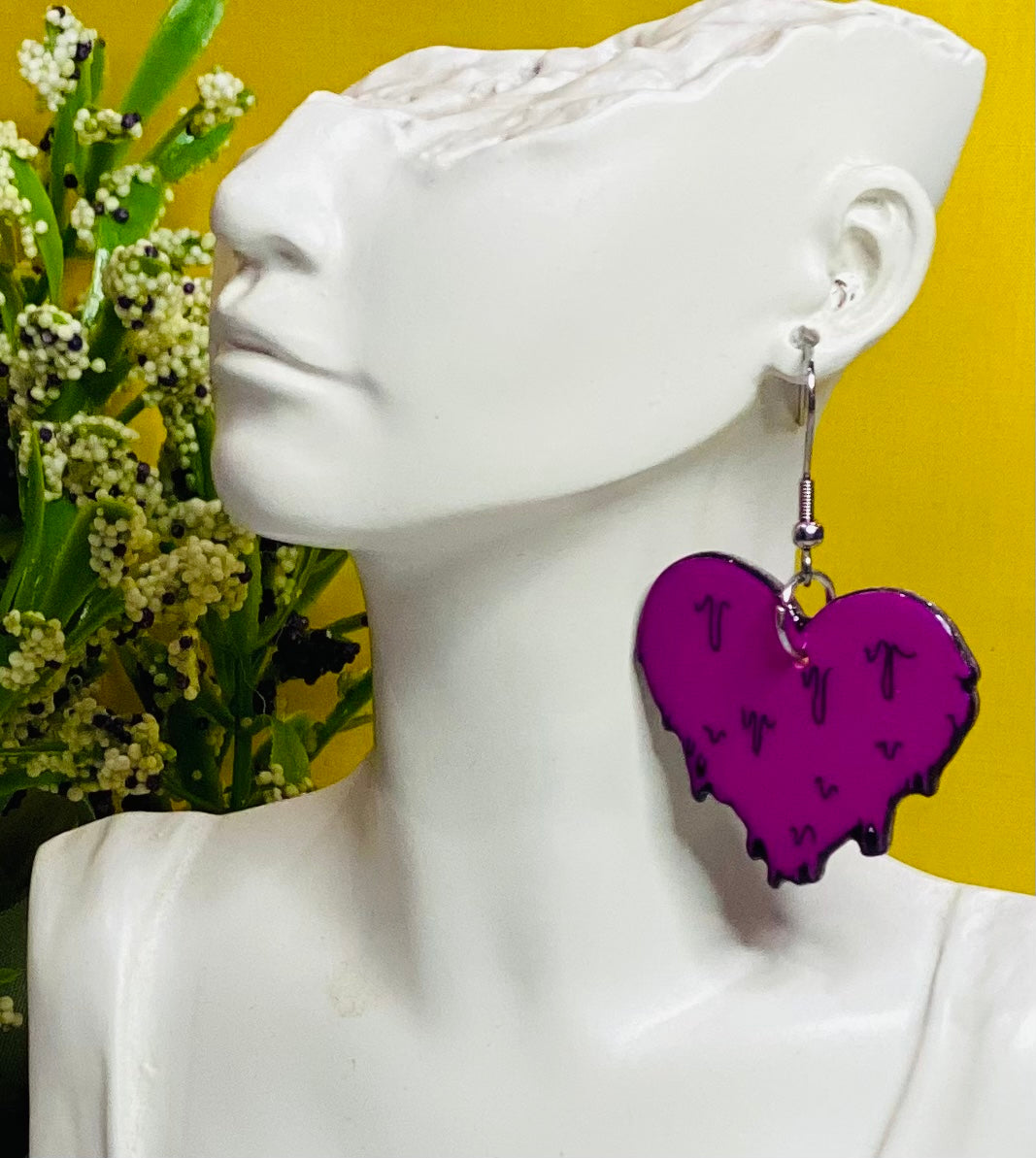 Gothic Pink Hearts
