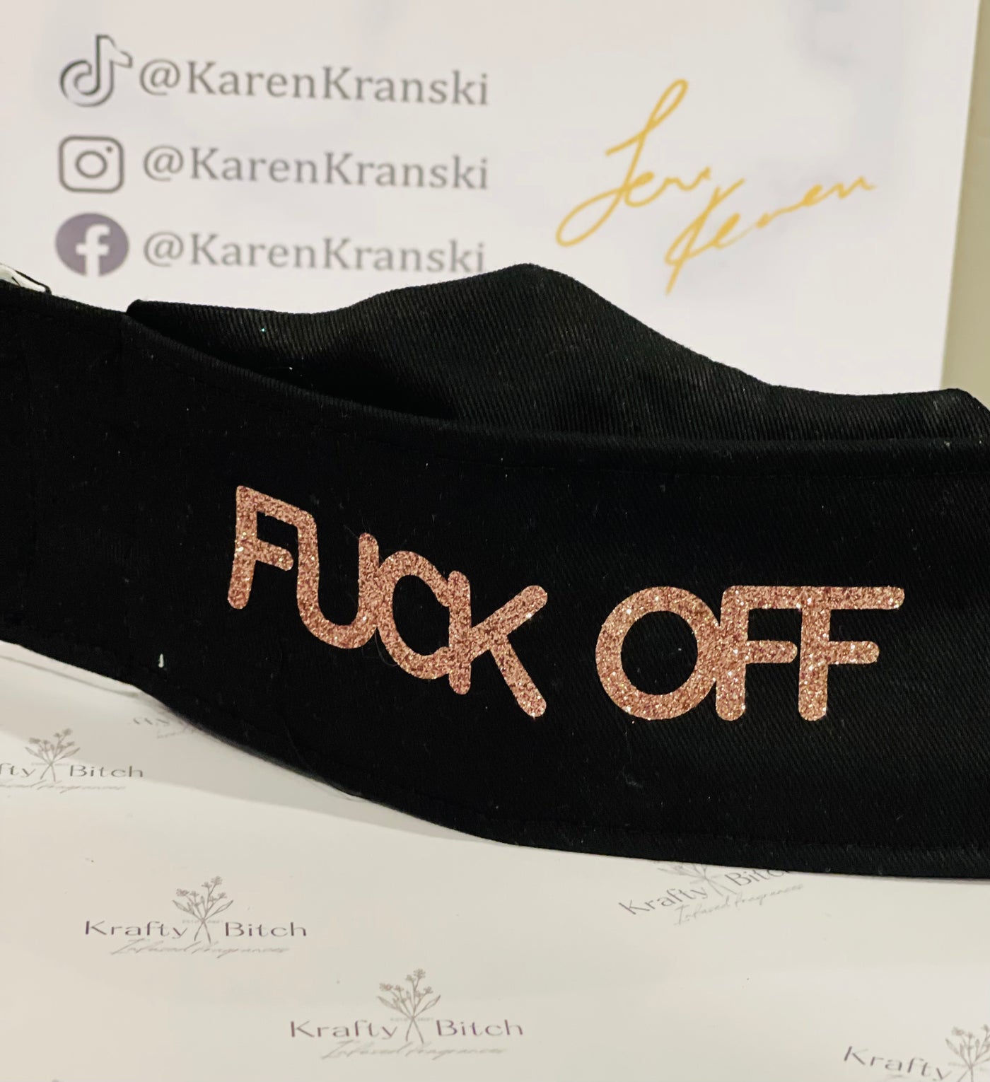 Fuck off face mask