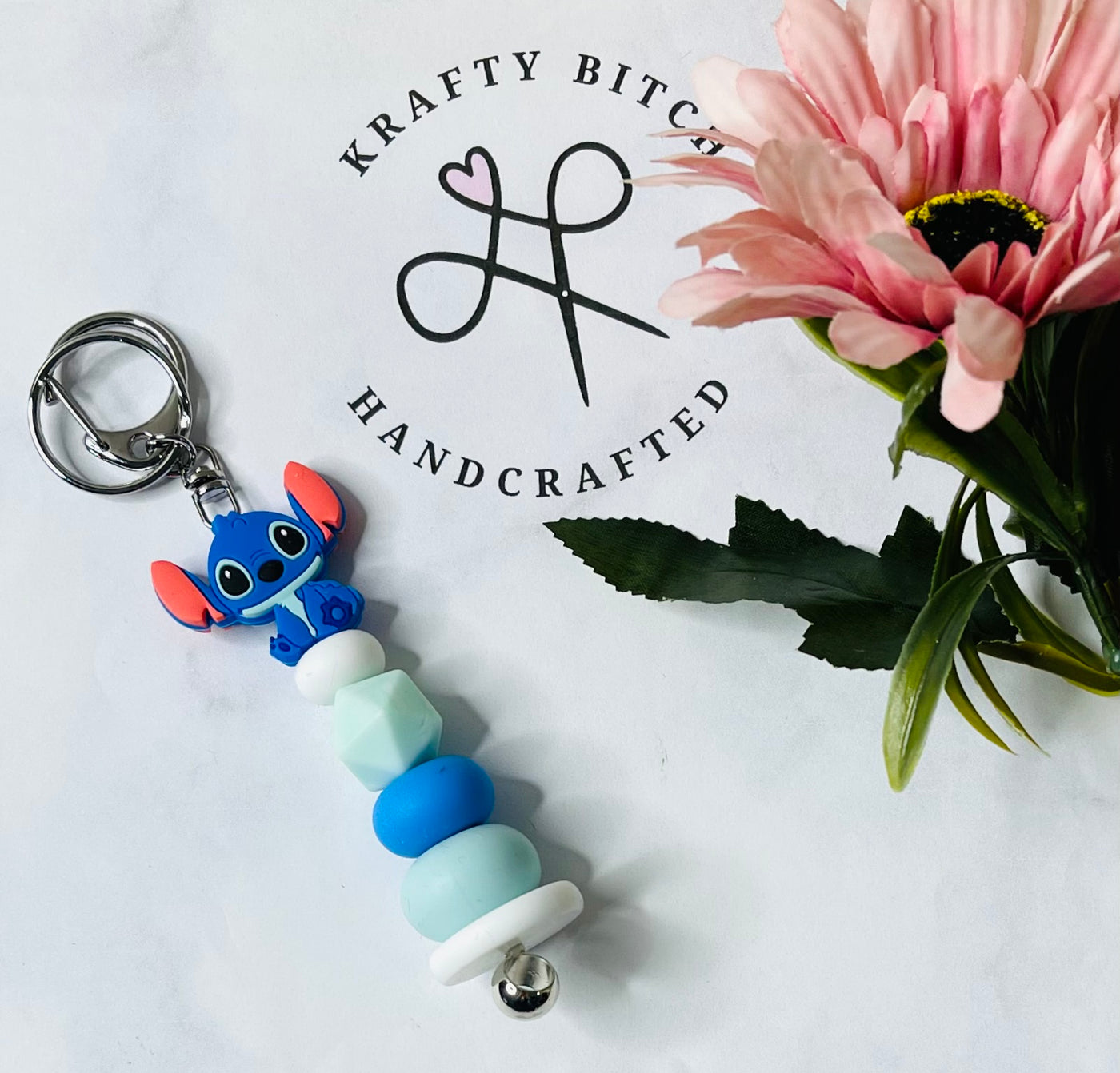 Stitch it up keychain
