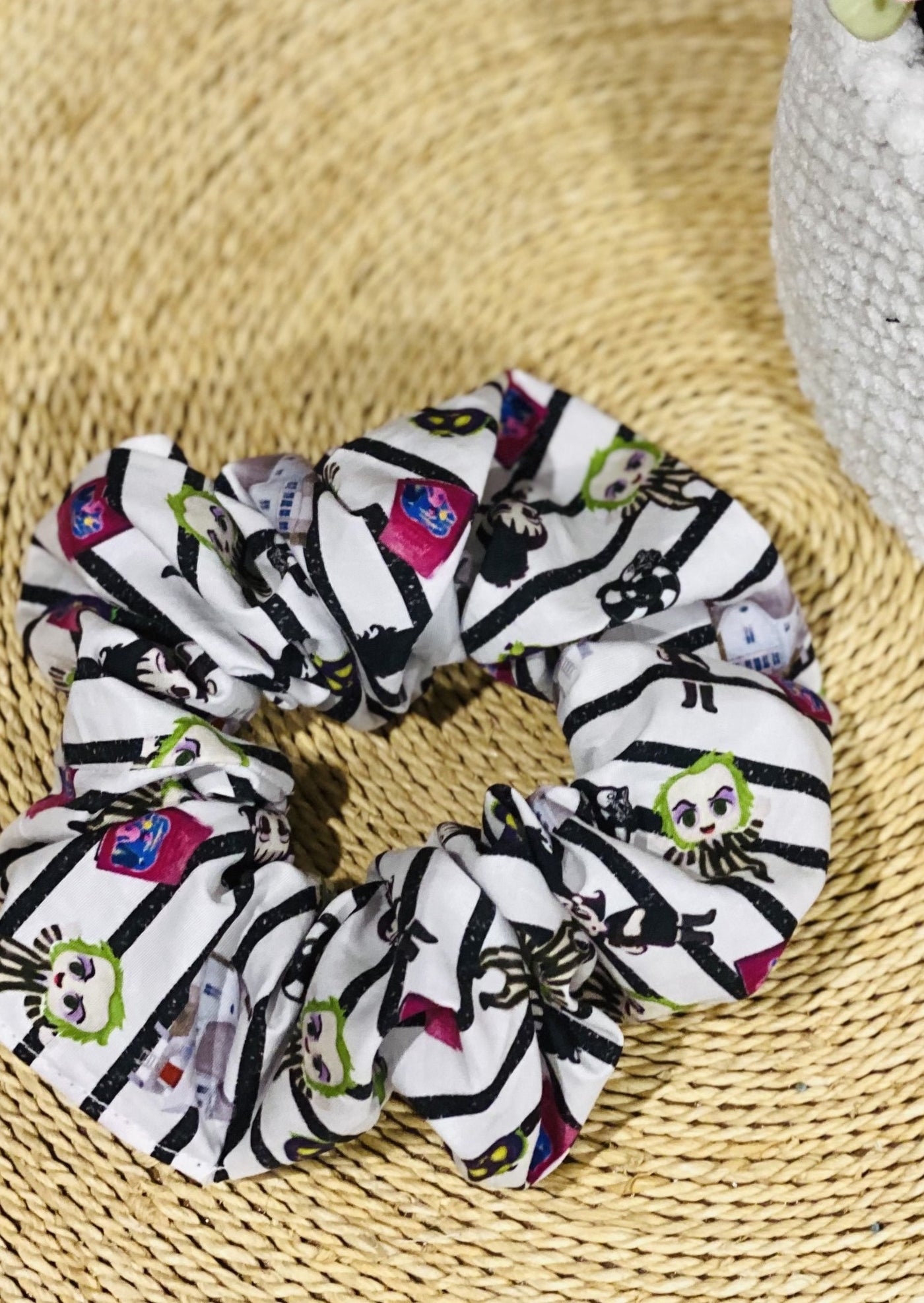 Beetlejuice Scrunchie