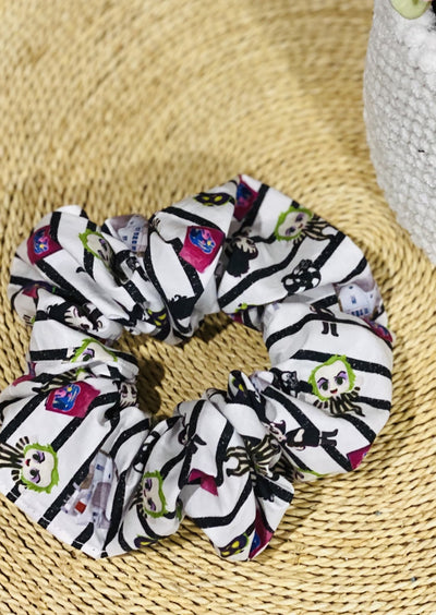 Beetlejuice Scrunchie