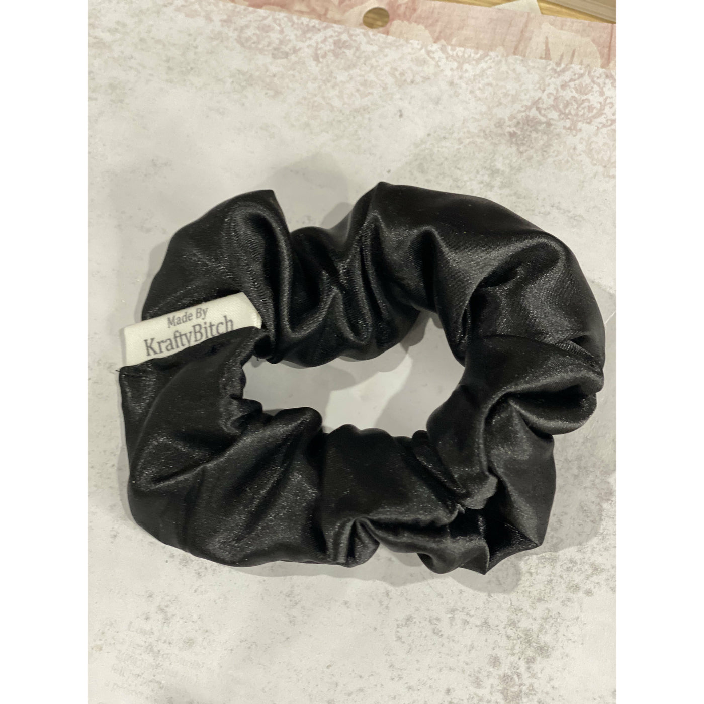 Black satin