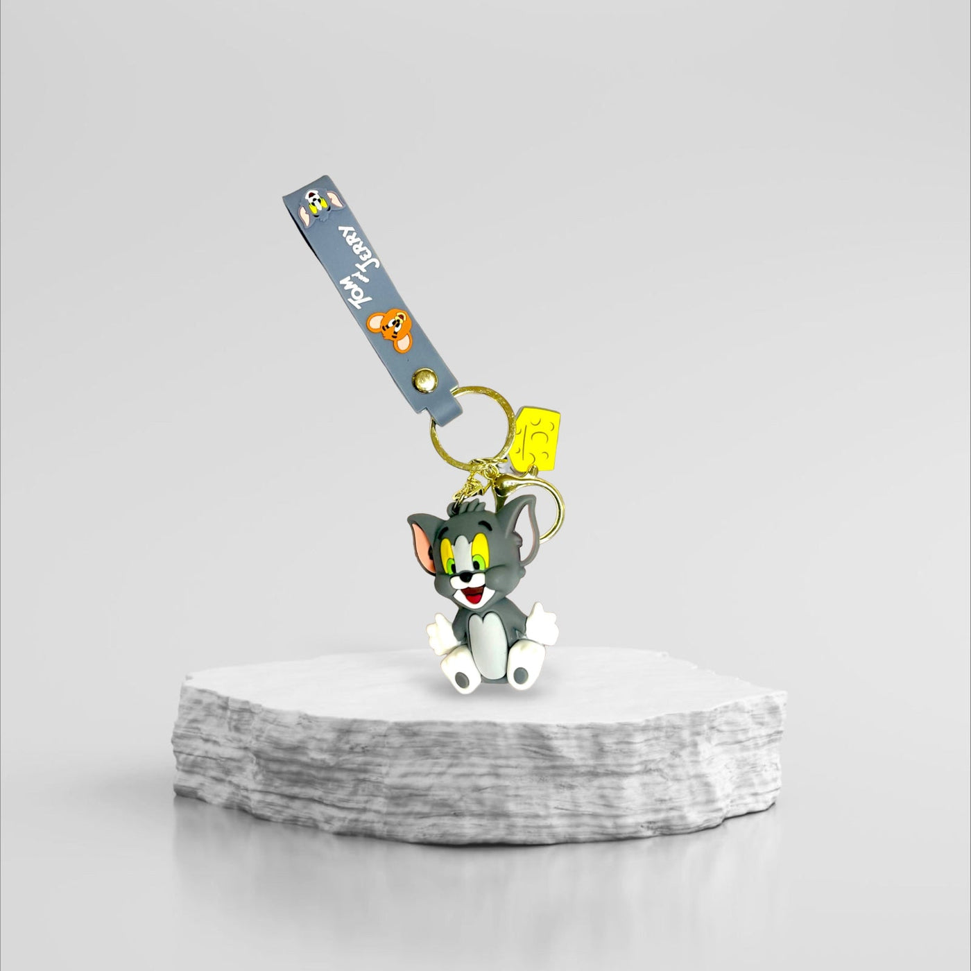 Tom and Jerry (Tom w/cheese keychain)