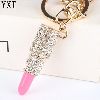 Lipstick Keyring (Bling)